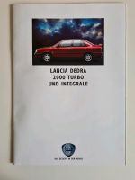 Lancia Dedra 2000 Turbo Integrale Prospekt Hannover - Ricklingen Vorschau