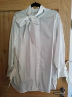 S.Oliver Bluse Longbluse Gr. 40 weiß mit Schleife langarm Bayern - Weyarn Vorschau