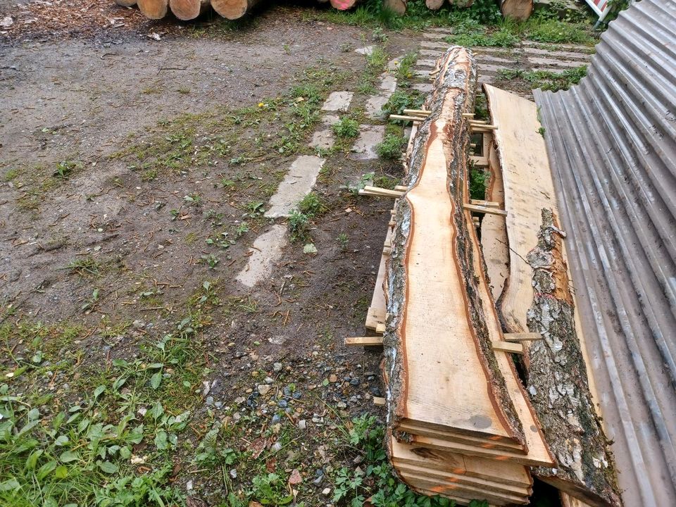 Holzbohlen Bonaza Bretter Holzschwaden Mobilessägewerk in Wildeshausen