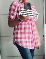 Schicke Hemdbluse/ lang von C& A gr.38/M Pink kariert Niedersachsen - Damme Vorschau
