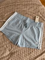 Adidas Damen Shorts Babyblue L Bayern - Großostheim Vorschau