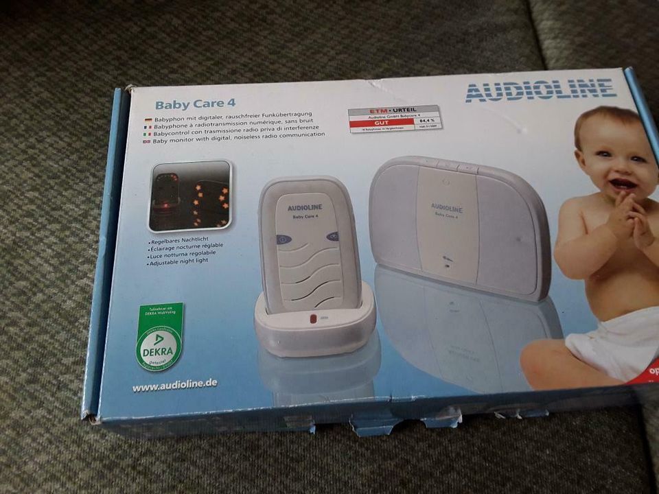 Babyphone Babyfon Audioline Baby care 4 in Rottenburg a.d.Laaber