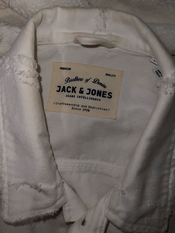 Jeans Jacke Jack&Jones weiß in Jena