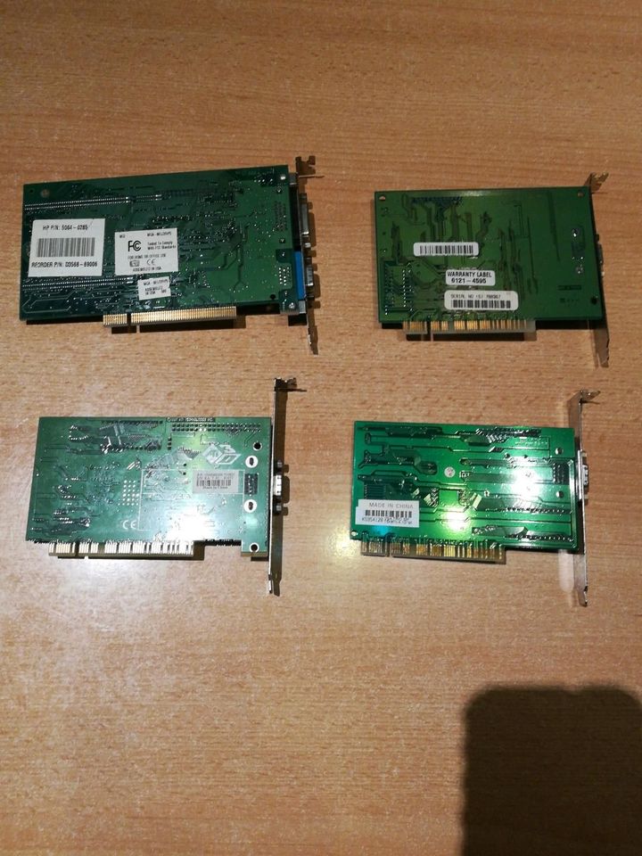 4x PCI Grafikkarten Ende 90er Jahre ATI Stingra S3 Matrox  35€* in Lübbenau (Spreewald)