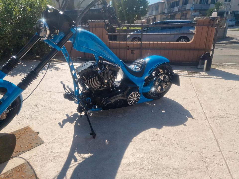 Exclusives Custombike Chopper Harley Davidson  Tausch möglich in Waldenburg