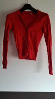 Cardigan leichte Strickjacke Weste H&M Rot Gr. XS/34 mit Knopflei Rheinland-Pfalz - Bausendorf Vorschau