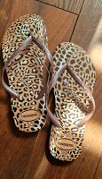 Orig. HAVAIANAS Leo Leopard Flip Flops Zehentrenner Sandalen 37/8 Düsseldorf - Oberkassel Vorschau