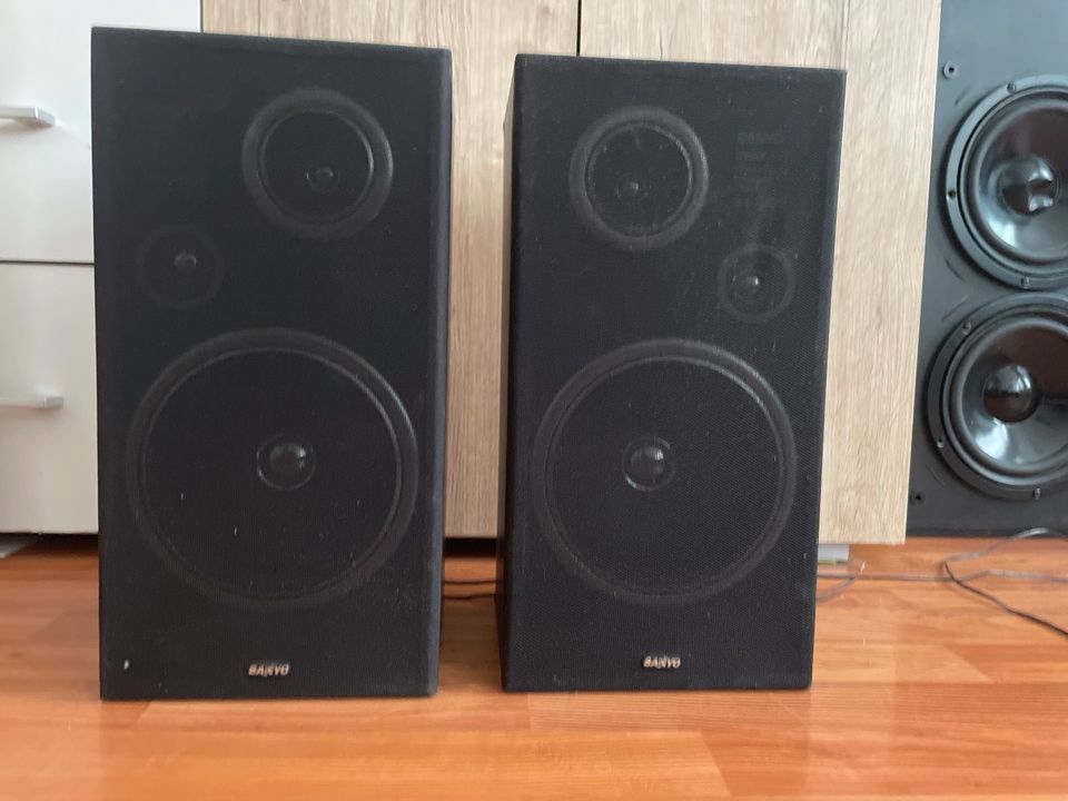 Sanyo SX 1000. 40 Watt 8 Ohm Funktion tadellos in Havelberg