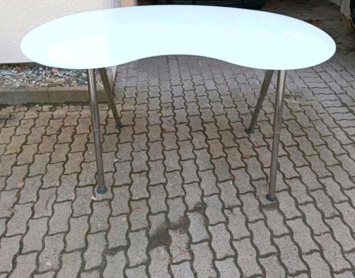 Ovaler Nierentisch Glas Esstisch Tisch 160cm x 96cm  Länge: 160cm in Eutin