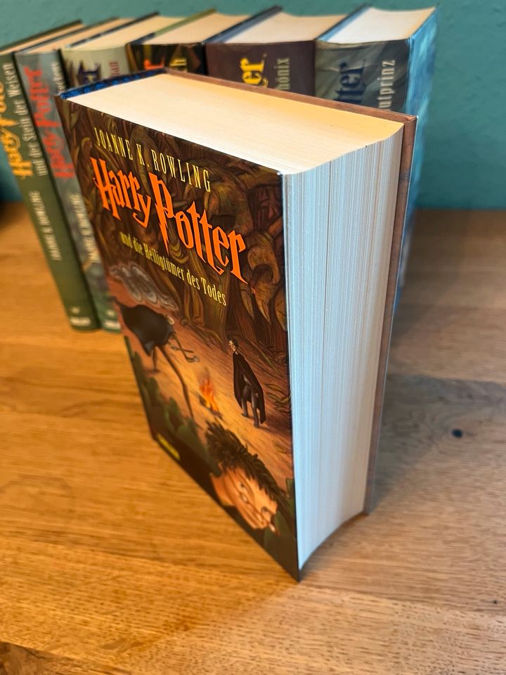 Harry Potter 1-7 Carlsen Verlag Hardcover 2 Erstausgaben in Erlangen