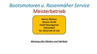 Wartung und Reparatur von Bootsmotoren. Niedersachsen - Rosengarten Vorschau