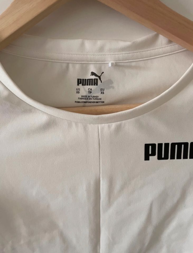 Puma x Pamela Reif Kollektion Größe XS 34 weiß Sport Oberteil in Baunatal