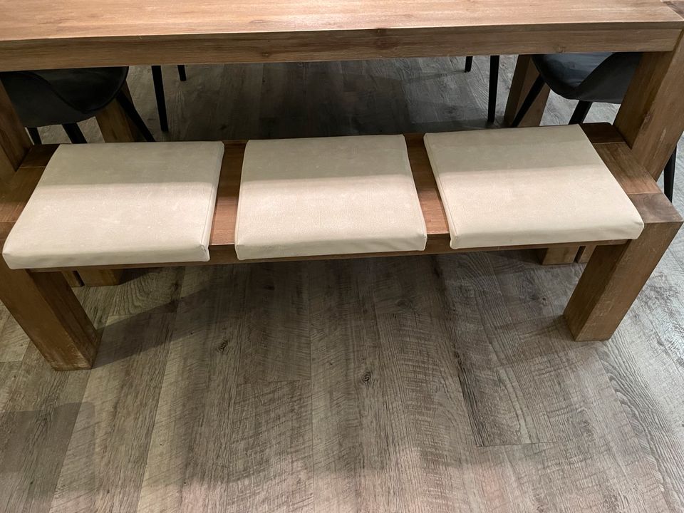 Sitzbank Esszimmer aus massivem Holz | 152x40 cm in Remchingen