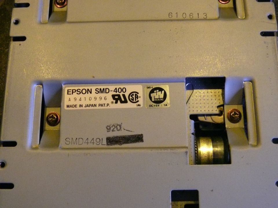 3,5" Epson SMD-400 Floppy + Einbaurahmen + Shugart-Adapter AMIGA in Bremen