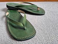 Einzelpaar Flip Flops Gr. 41,5 Echtleder von Schuster La Gomera Nordrhein-Westfalen - Mettmann Vorschau