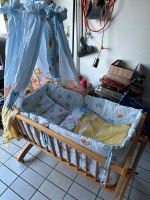 Baby Bett mit Decke,Kissen, Bezüge & Matratze! Nordrhein-Westfalen - Sundern (Sauerland) Vorschau