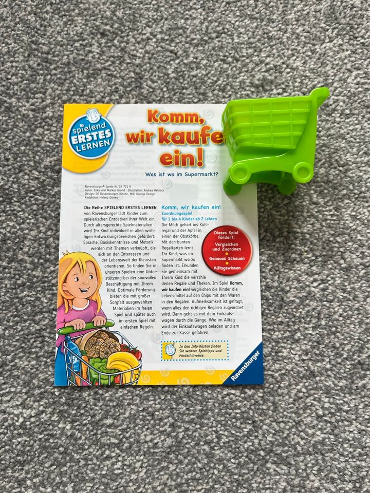 Gesellschaftsspiel Kinder Komm, wir kaufen ein! in Königstein im Taunus