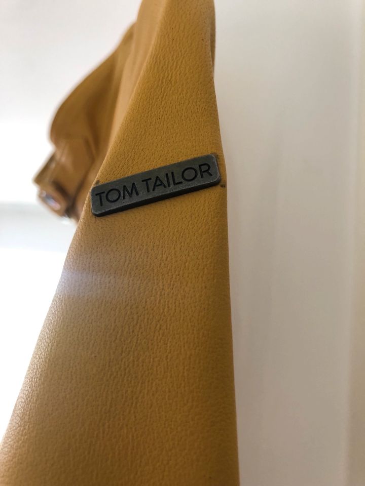 Tom Tailor Lederjacke gelb Lamm Leder Größe 36 in Winsen (Luhe)
