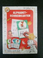 Alphabetschreibkarten mit abwischbarem Stift Niedersachsen - Blender Vorschau