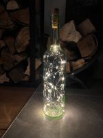 Hochzeitsdeko Flasche mit Lichterkette Flaschfenlicht Deko Brandenburg - Eberswalde Vorschau