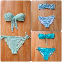 Neuwertig Bandeau Damen Bikini, Gr. M, L, 38, 40, blau, türkis Sachsen-Anhalt - Queis Vorschau