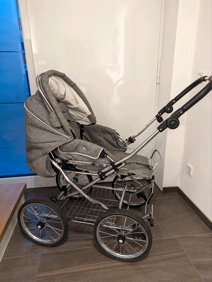 Hesba Kinderwagen Sportbuggy Condor Coupe Vollgummireifen in Warendorf