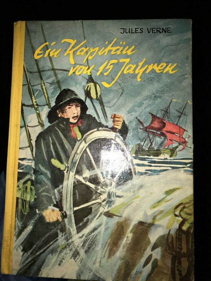 Buch: Ein Kapitän von 15 Jahren (Jules Verne), antikes Jugendbuch in Frankfurt am Main