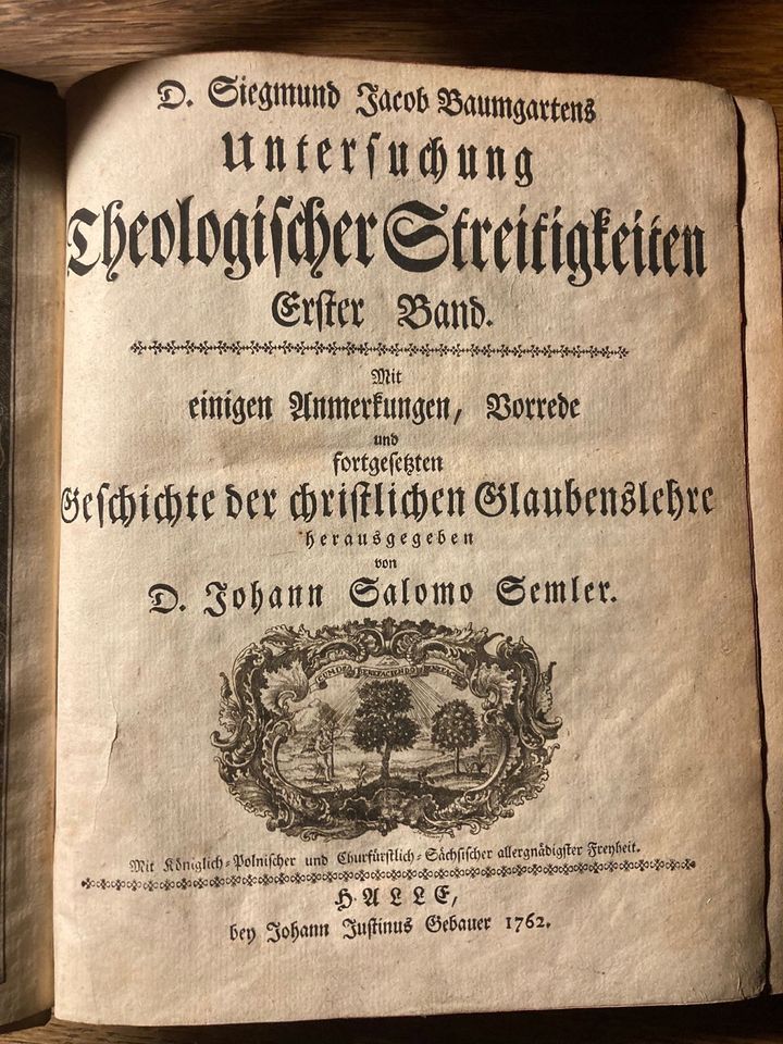 Antikes Buch ca. 1762 Sammlerstück Antiquität! in Bargteheide