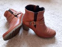 Leder Stiefeletten 39 Rheinland-Pfalz - Weilerbach Vorschau