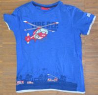 blaues Feuerwehr-T-Shirt, Gr. 110, Marke Salt and Pepper Berlin - Köpenick Vorschau