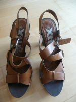 Sandalen High Heels braun xti echtes Leder Gr. 38 NEU Bayern - Winden Vorschau