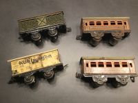 Modelleisenbahn Spur 0, Waggons 4x, u.a. Kühlwagen, Fa Bing, alt München - Trudering-Riem Vorschau