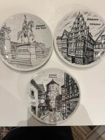 3 Wandteller mit Motiven von Hannover Hannover - Ricklingen Vorschau