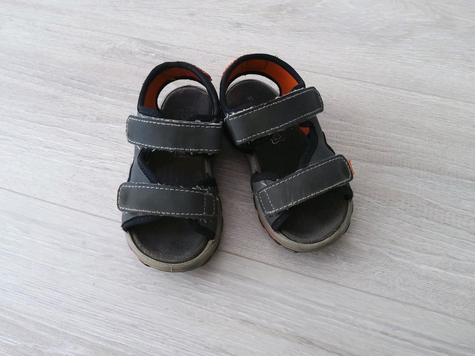 Primigi Sandalen Gr.25 grau orange Anti Shock Sohle in Barsinghausen