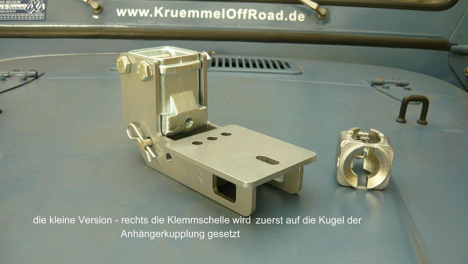 Anbauplatte Seilwinde für Anhängerkupplung in Essen - Steele, Nutzfahrzeugteile & Zubehör