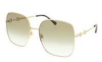 GUCCI Sonnenbrille NEU Gold Braun Multicolor Farbverlauf GG0879S Sachsen-Anhalt - Wolmirstedt Vorschau