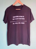 Schwarzes Herren T-Shirt mit lustigem BuHa Spruch Hessen - Bad Soden am Taunus Vorschau