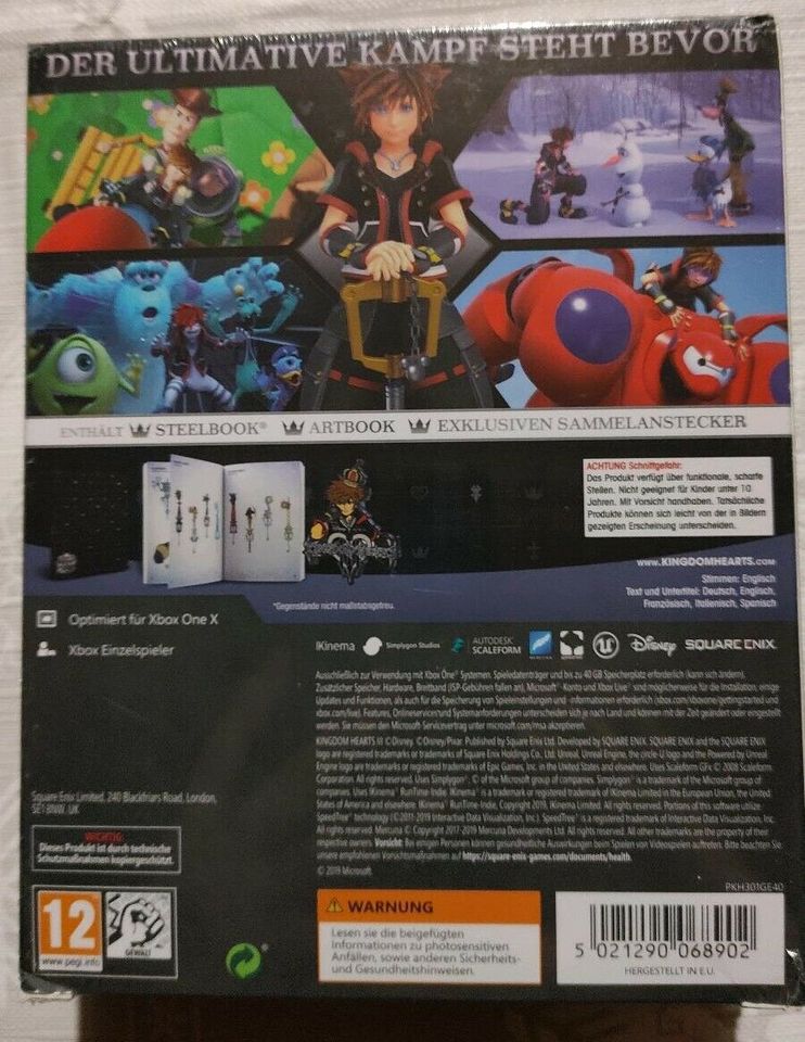 Kingdom Hearts III - Deluxe Edition (XBox-ONE) - NEU & OVP in Saarbrücken