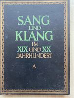 Klaviernoten Band A Sang und Klang im XIX und XX Jahrhundert Nordrhein-Westfalen - Bad Oeynhausen Vorschau