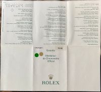 Rolex Garantie Zertifikat 79160 Lady Datejust Mecklenburg-Vorpommern - Sassen-Trantow Vorschau