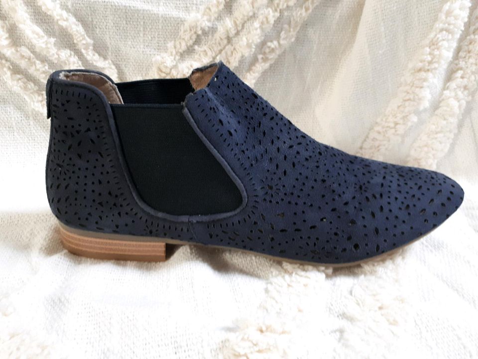 NEU #Caprice Sommer Stiefelette 39 #Leder #Cut Outs in Bad Bramstedt