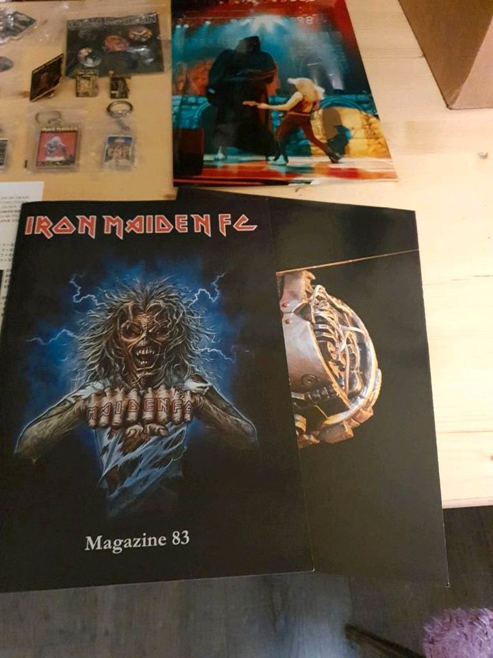 IRON MAIDEN FAN CLUB /MERCHANDISE/KONVOLUT SAMMLUNG RAR in Birkenfeld