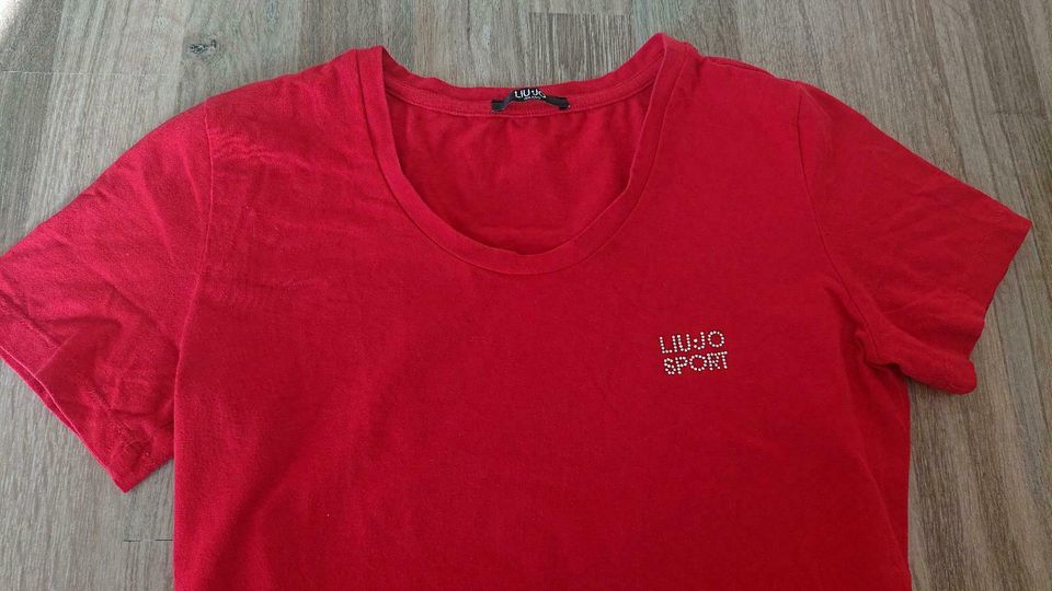 Liu JO Tshirt Gr S rot, wie neu in Riederich