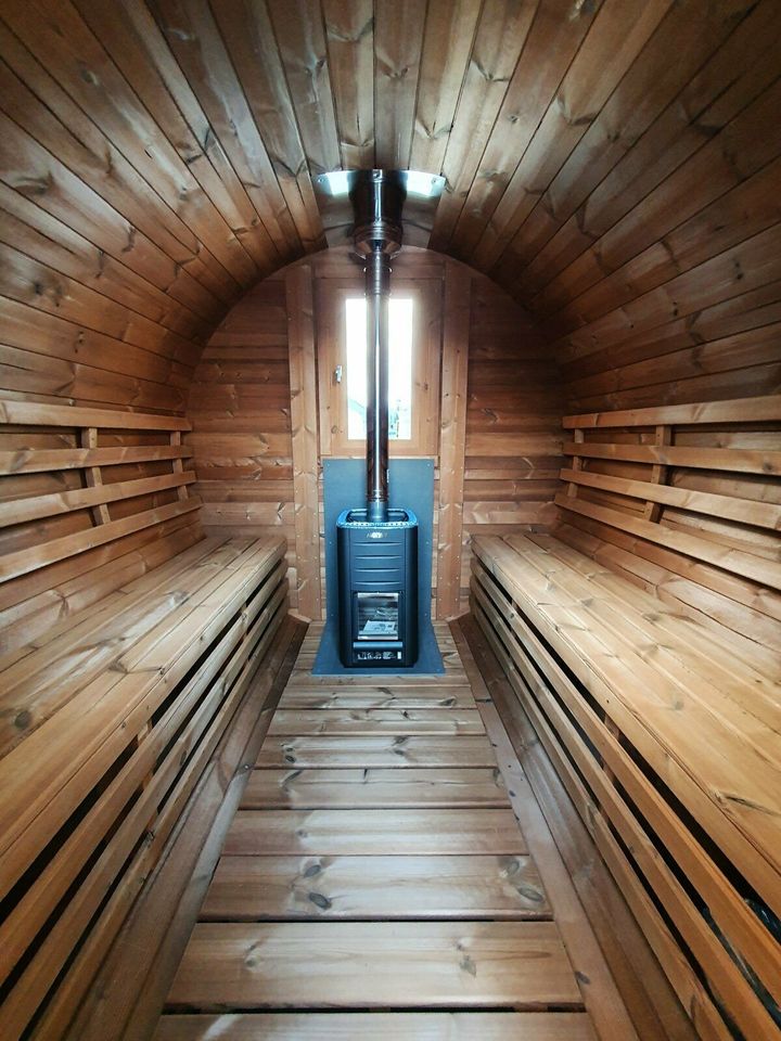 ❗TOP ❗300  Fasssauna Gartensauna Sauna Thermoholz Holzofen in Tübingen