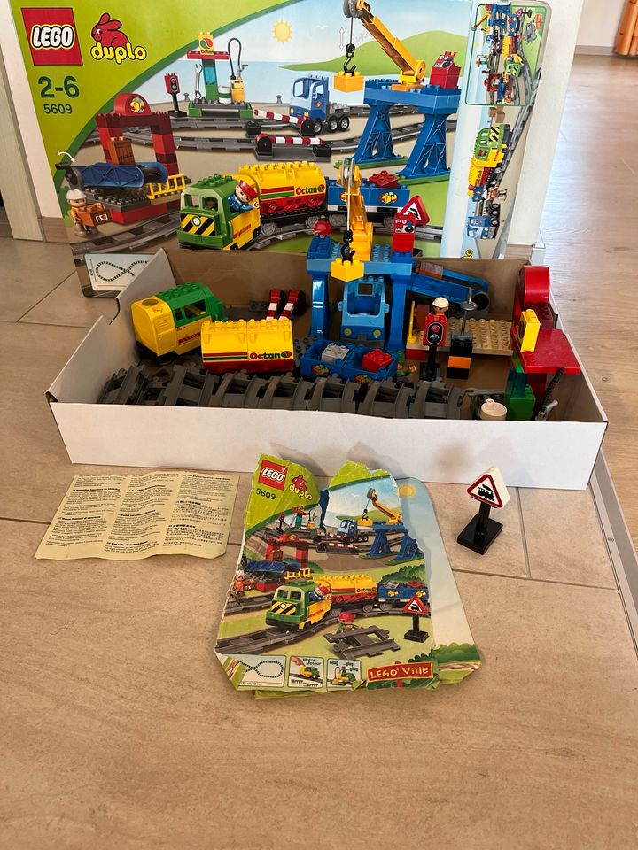 Lego Duplo 5609 Eisenbahn Set Schienen Zug OVP in Porta Westfalica