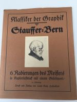 Stauffer-Bern - 6 Radierungen des Meisters (15. Bilderfolge) Dresden - Blasewitz Vorschau