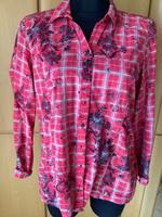 Cecil Damen Bluse Gr L rot gemustert Hessen - Bischofsheim Vorschau