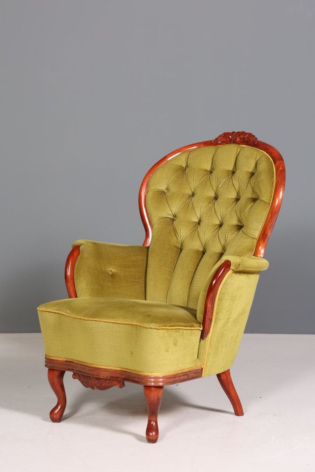 Wunderschöner Sessel im Louis Philippe Stil 60s "Bergère" Barock Stil 1 von 2 Artikel-Nr.: B843 in Berlin