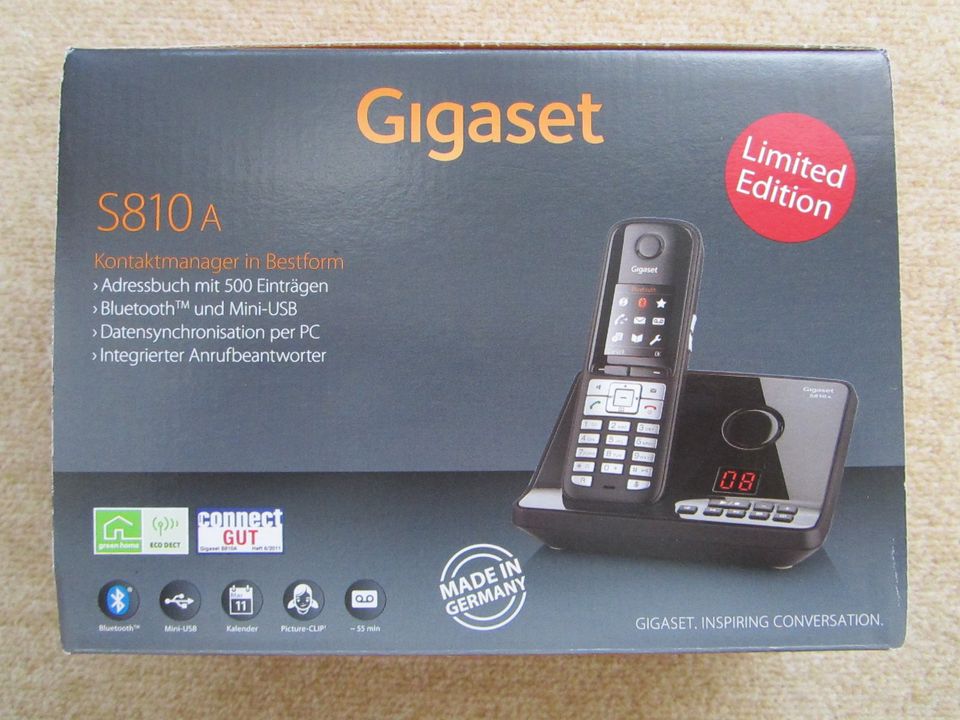 Gigaset S810 A mit 4 Stück S810 H Mobilteilen in Halle