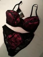 BH und Slip Größe 80B /M Schwarz/weinrot NEU Brandenburg - Gransee Vorschau